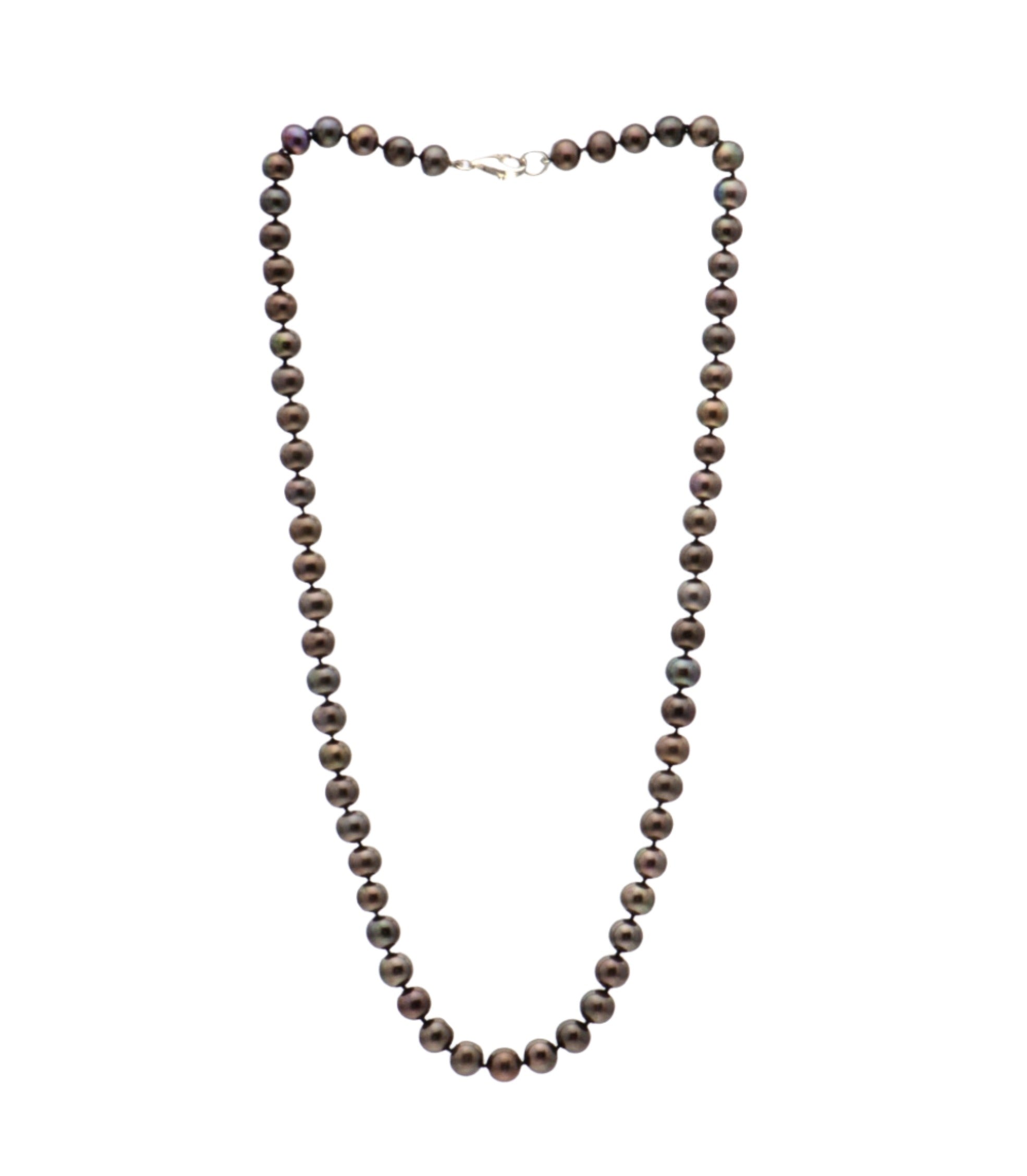 Black Freshwater Pearl Necklace