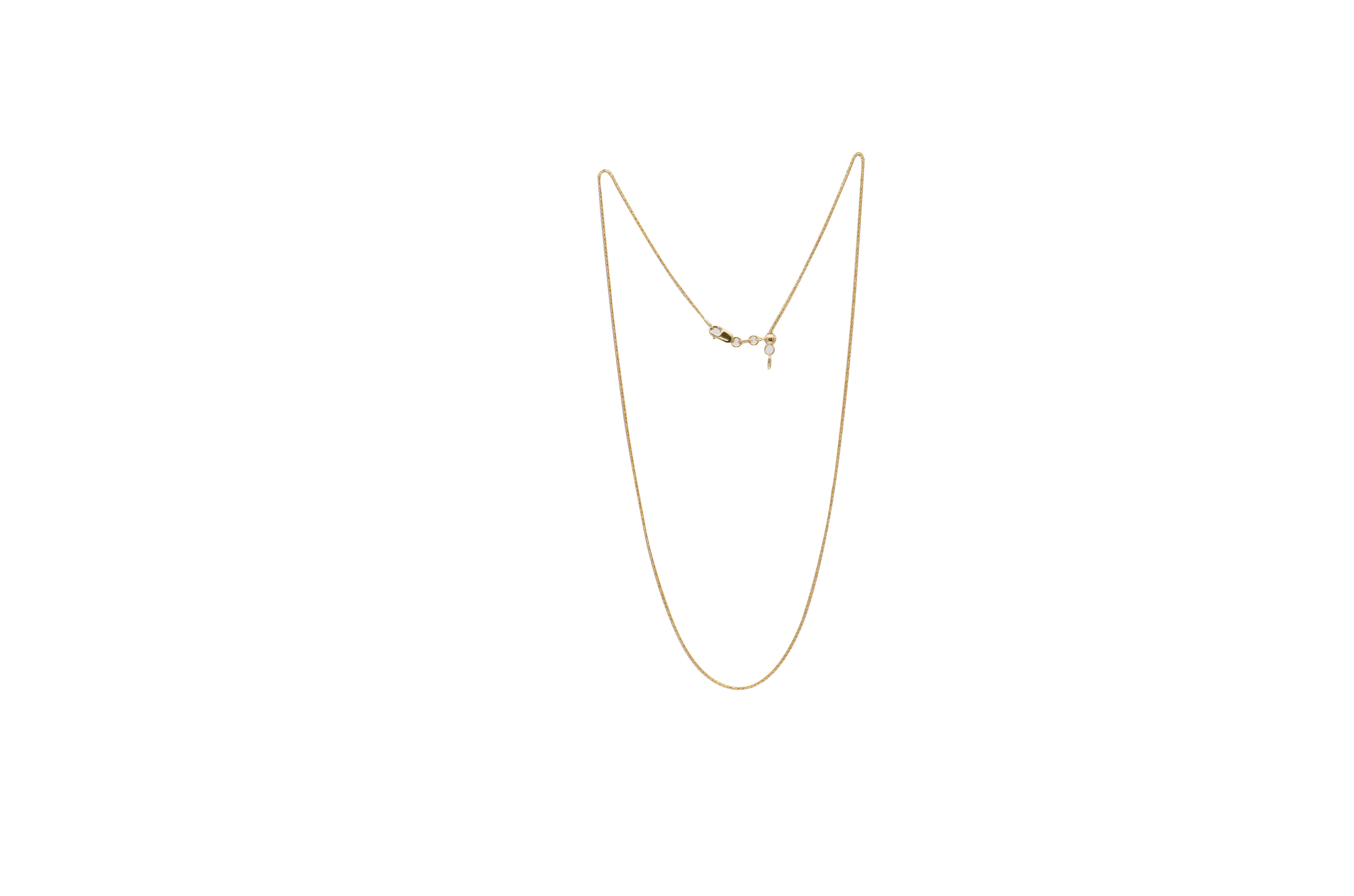 9K Yellow Gold Wheat Chain