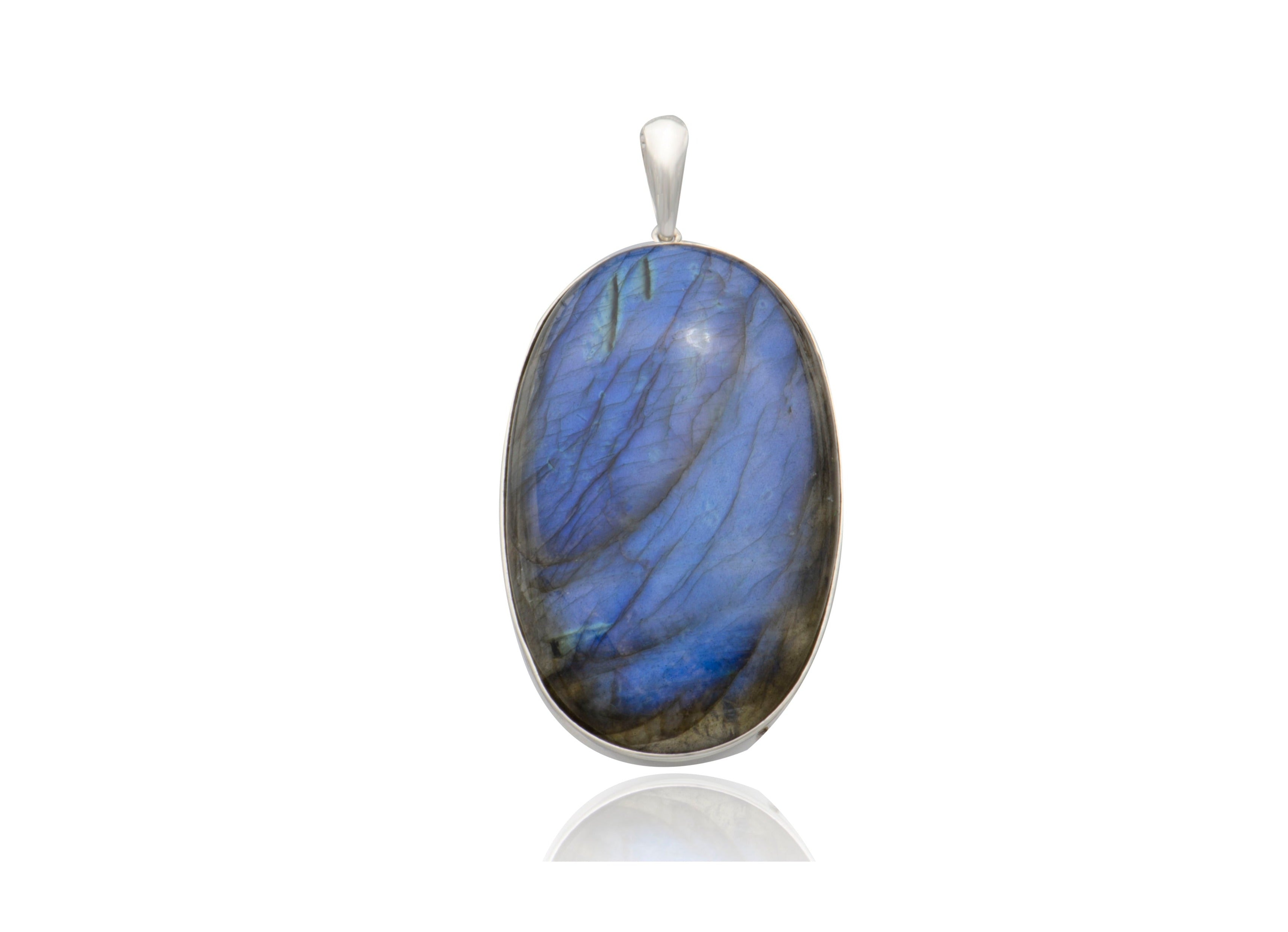 Labradorite Oval Pendant