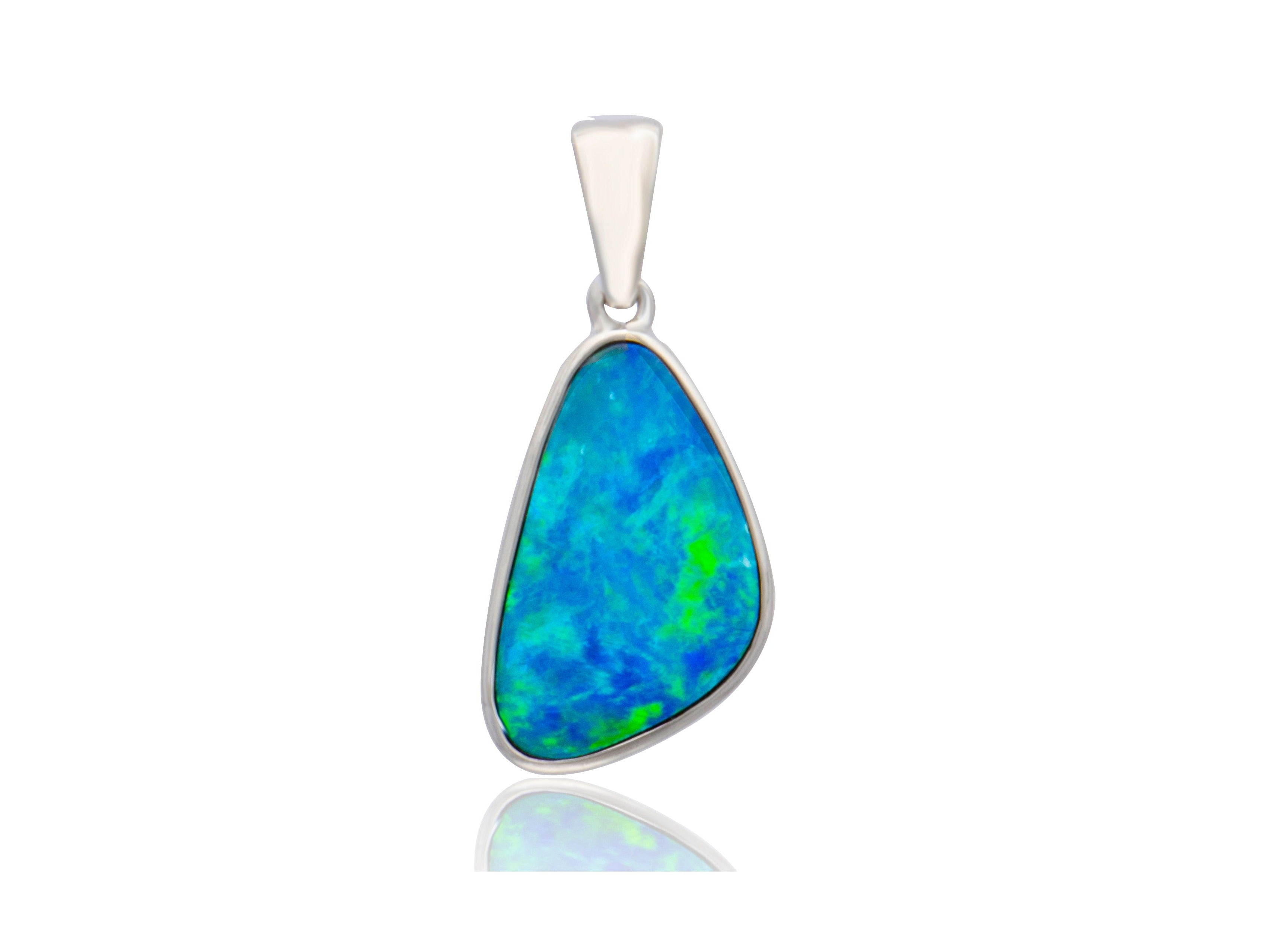 Doublet Opal Irregular Pendant