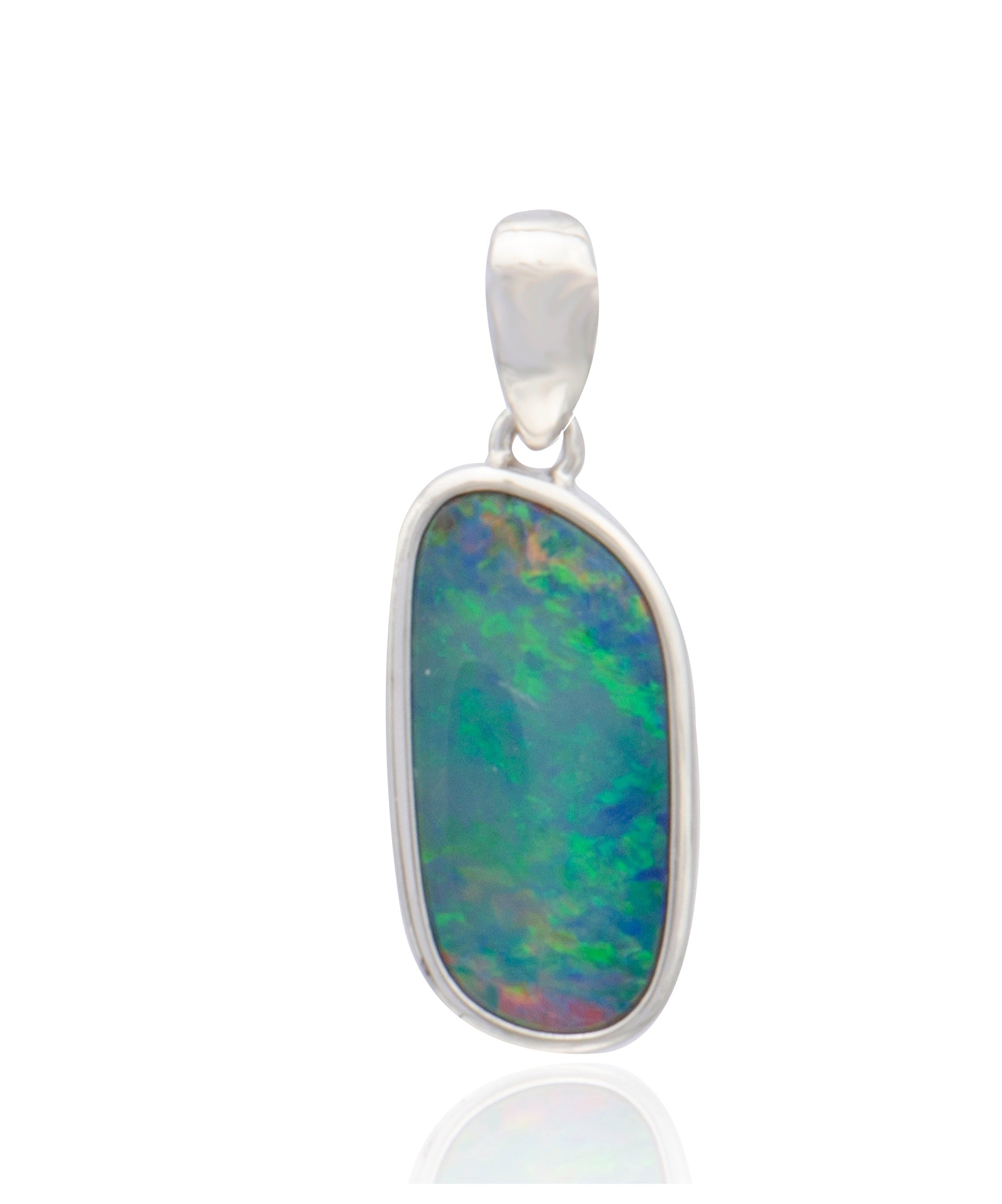Doublet Opal Irregular Pendant