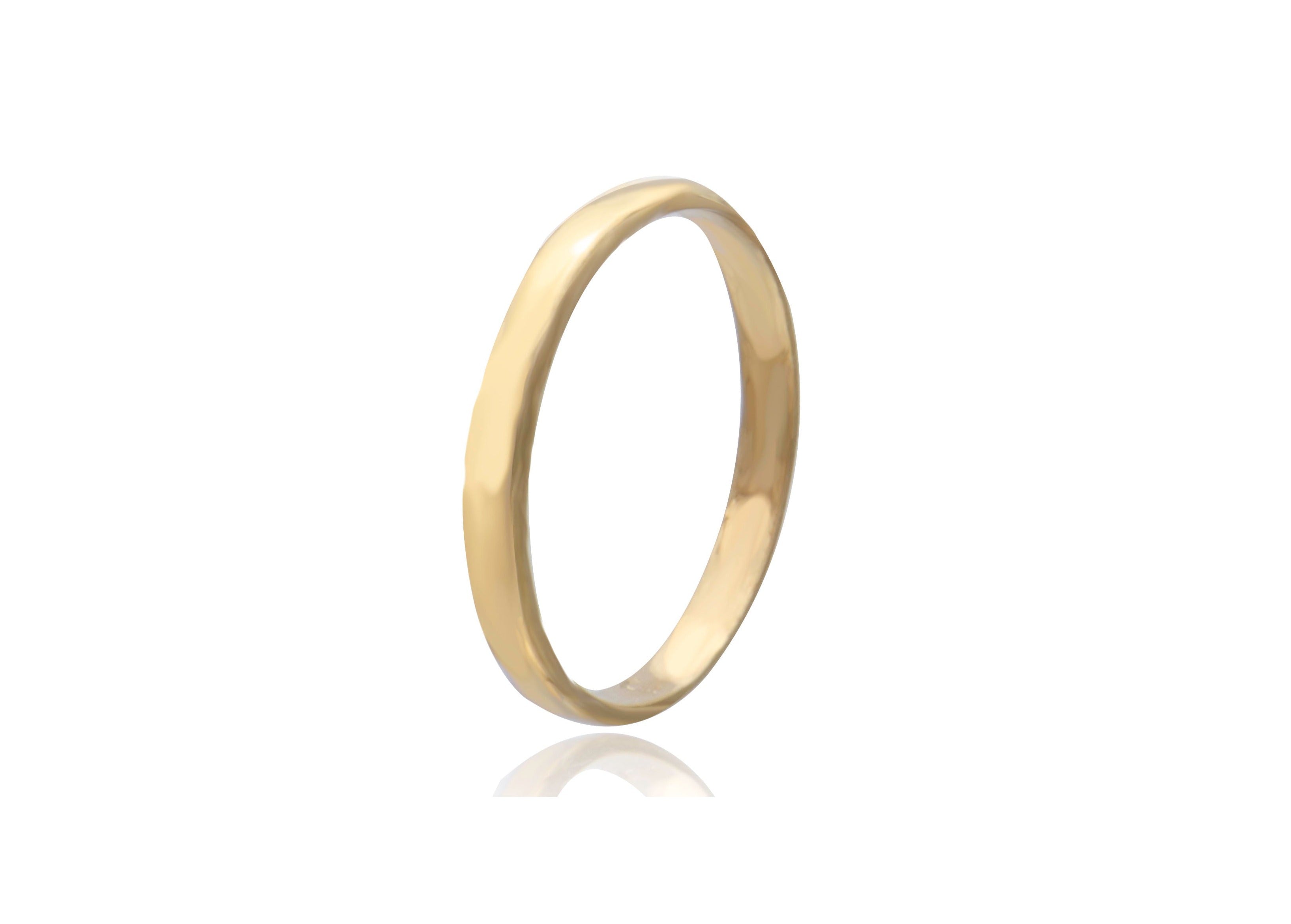 9K Yellow Gold Wedding Ring