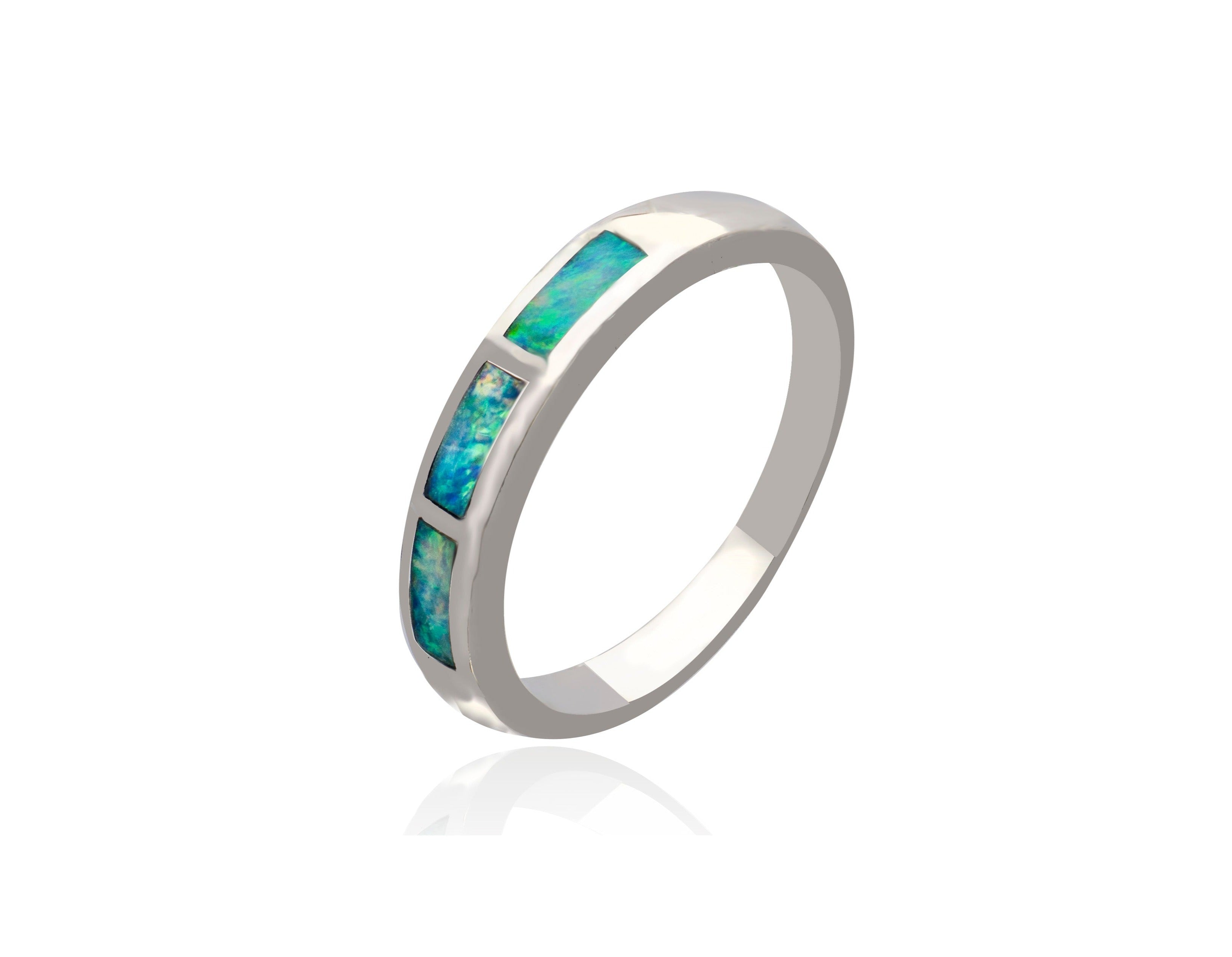 Opal Inlay Ring
