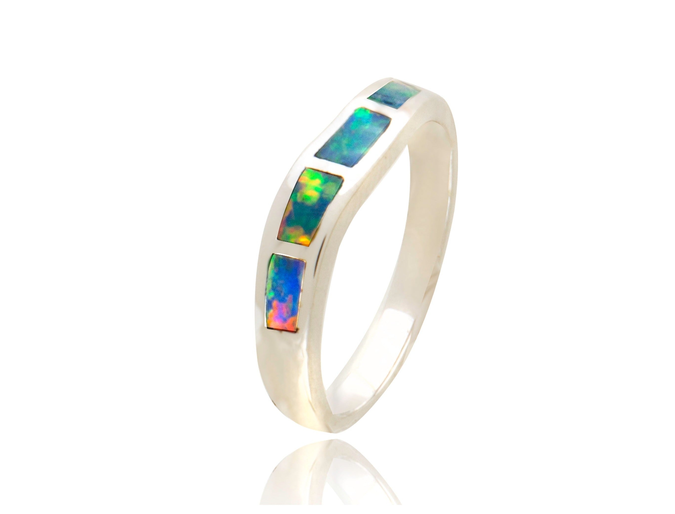 Opal Inlay Ring