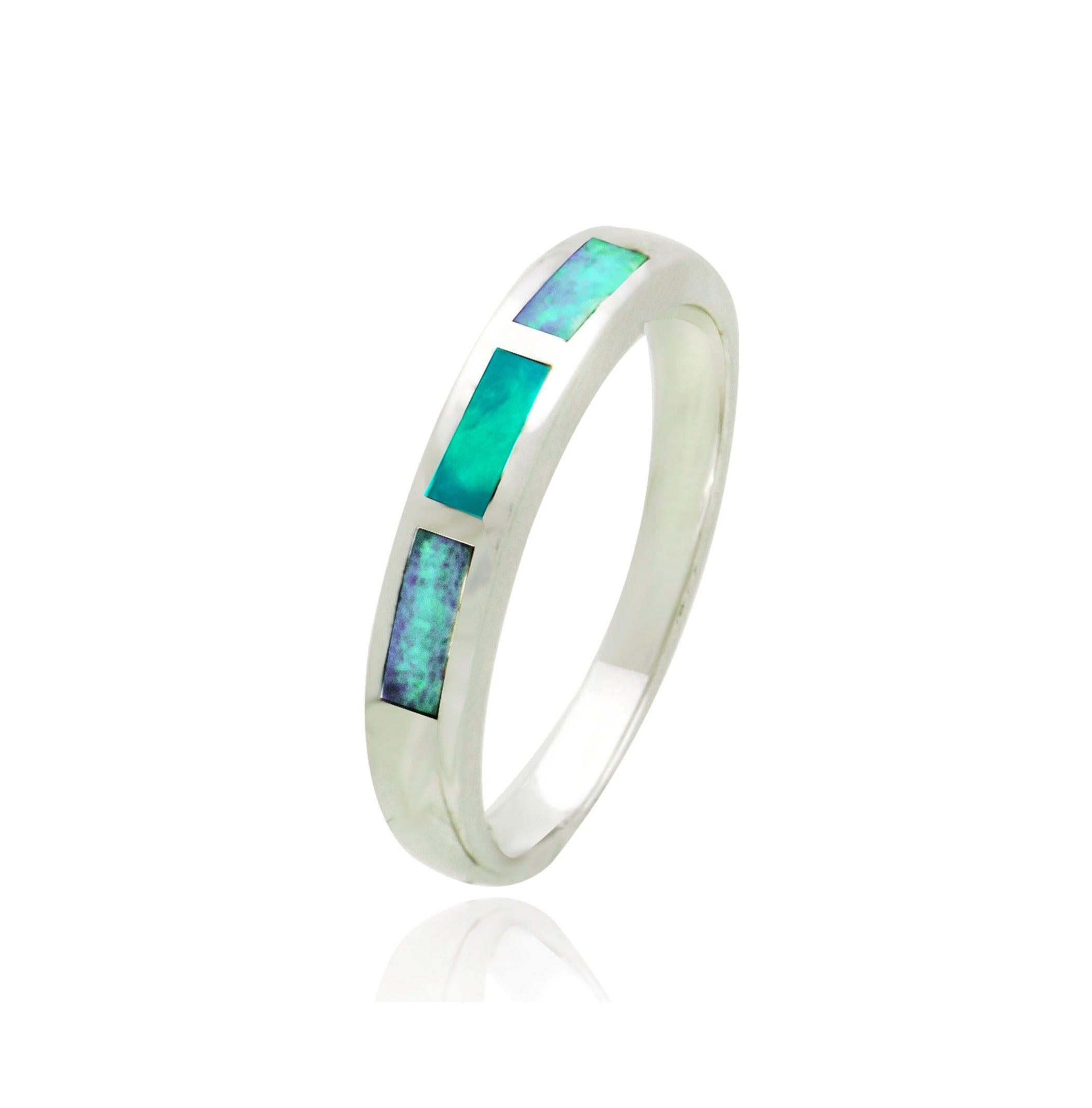 Opal Inlay Ring