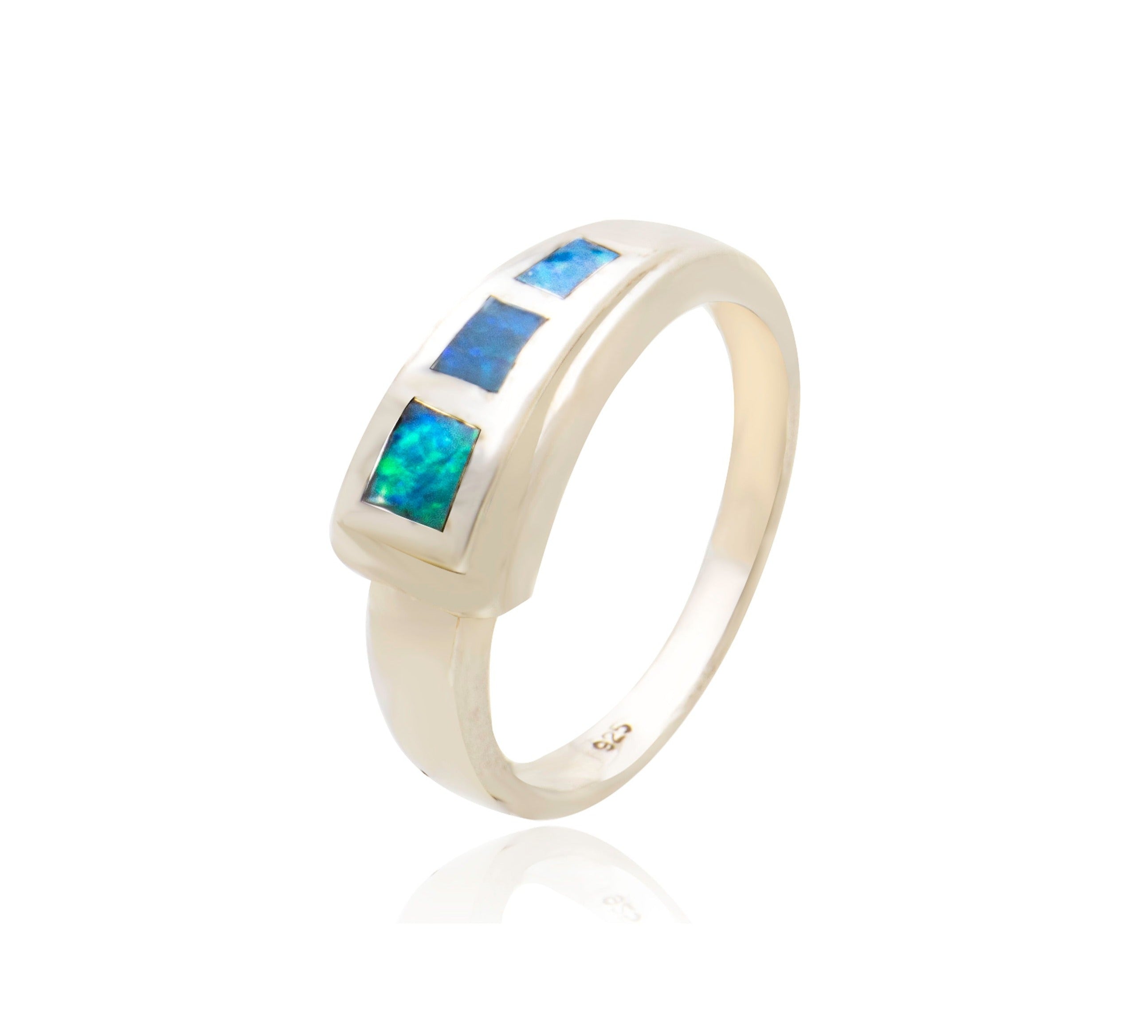 Opal Inlay Ring