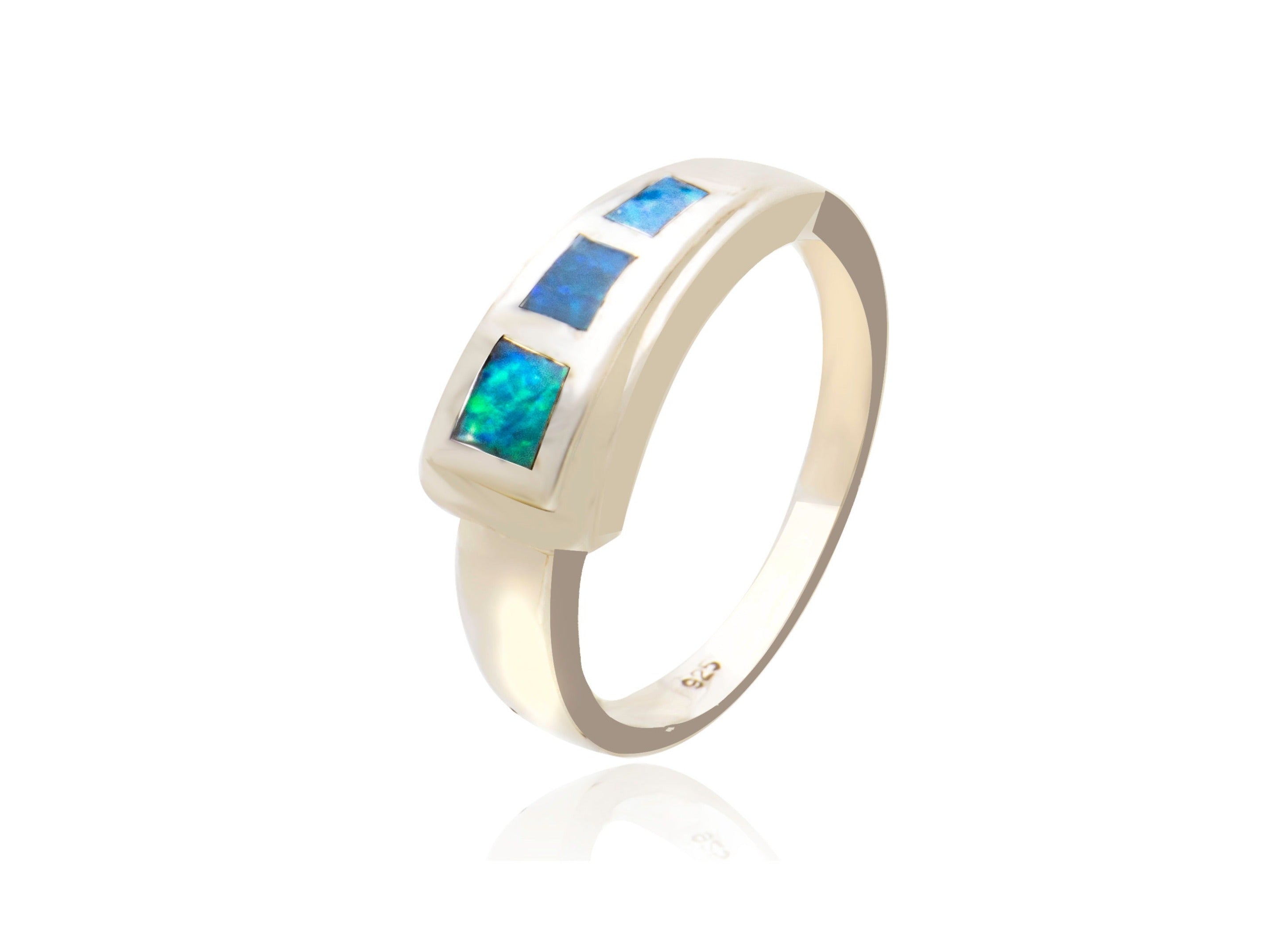 Opal Inlay Ring