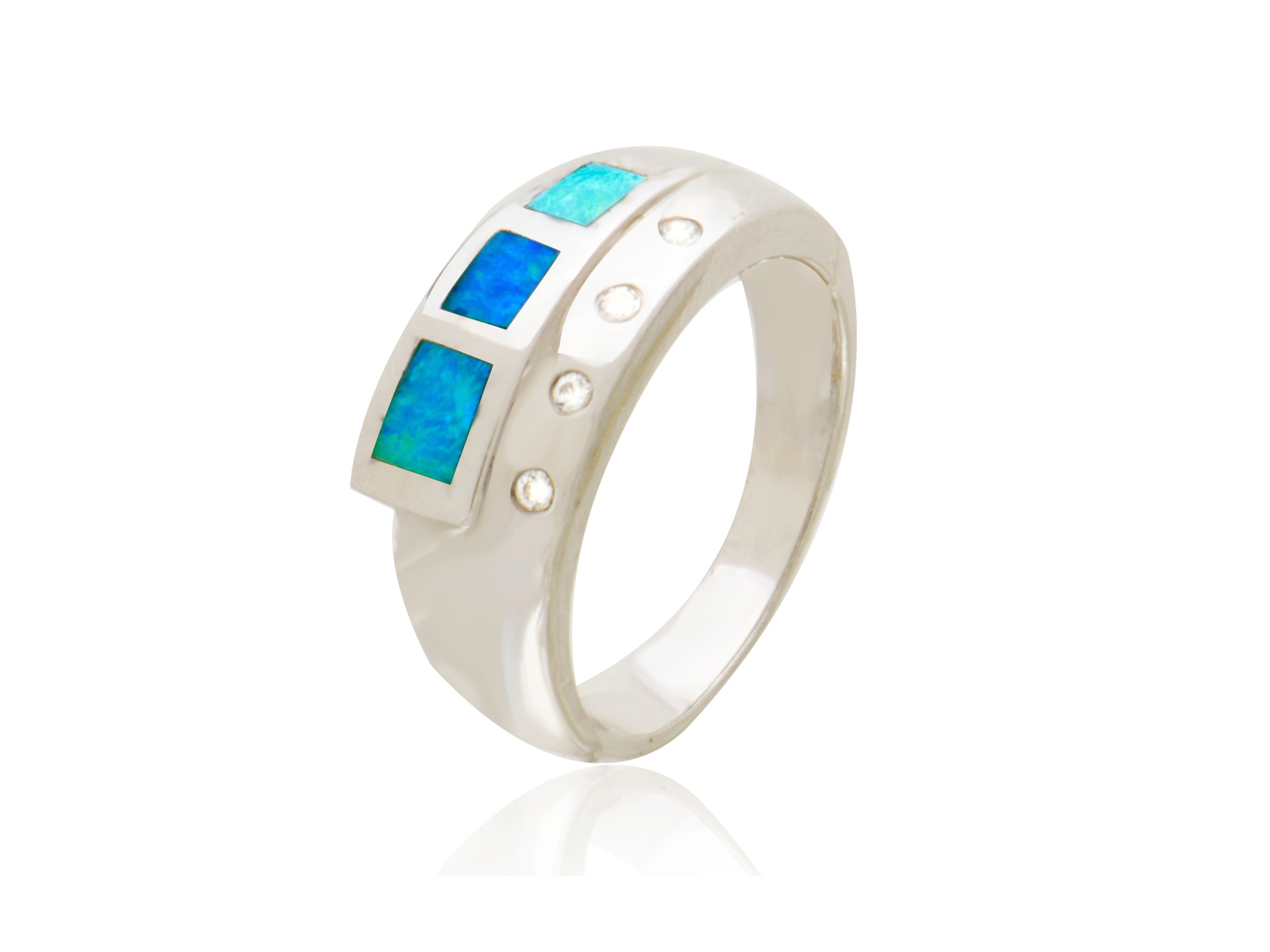 Opal Inlay Ring