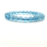 Aquamarine Ball Bracelet