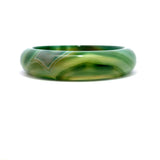 Green Agate Bangle