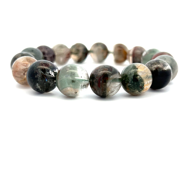 Chlorite Quartz Ball Bracelet