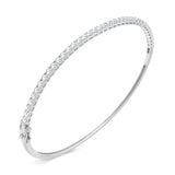 Hinged Diamond Bangle