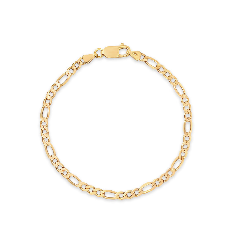 Figaro Link Chain Bracelet