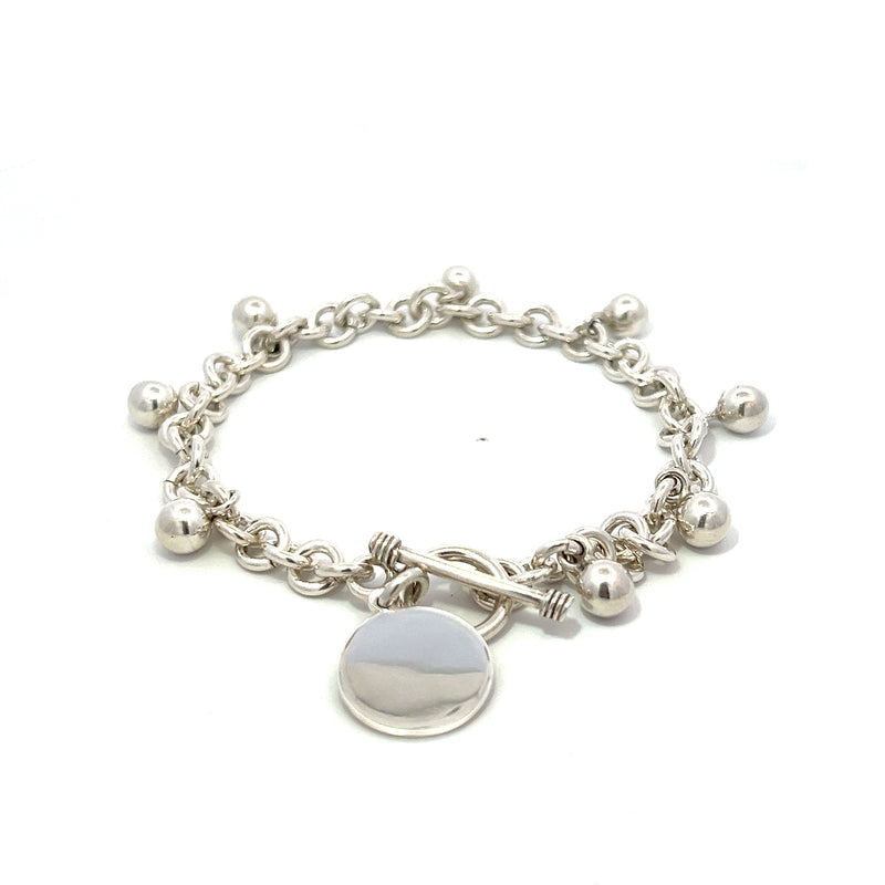 Ball Charm Link Bracelet