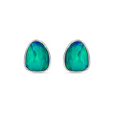 Doublet Opal Stud Earrings