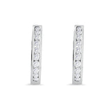 Diamond Huggie Earrings