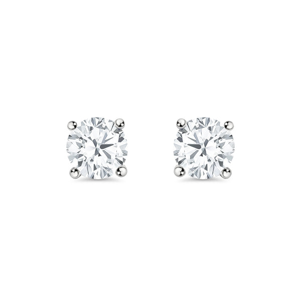 GIA Diamond Stud Earrings