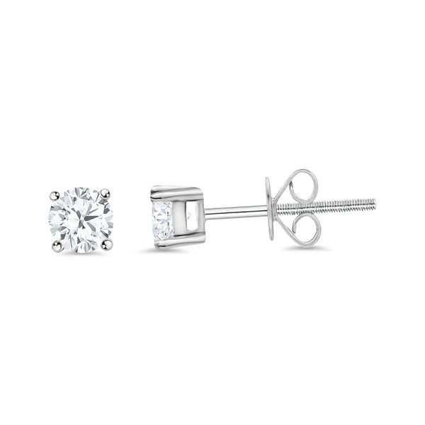 GIA Diamond Stud Earrings