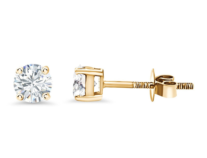 GIA Diamond Stud Earrings