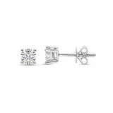 Lab Grown Diamond Screw Stud Earrings