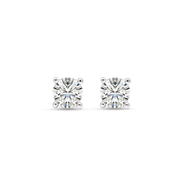 Lab Grown Diamond Screw Stud Earrings