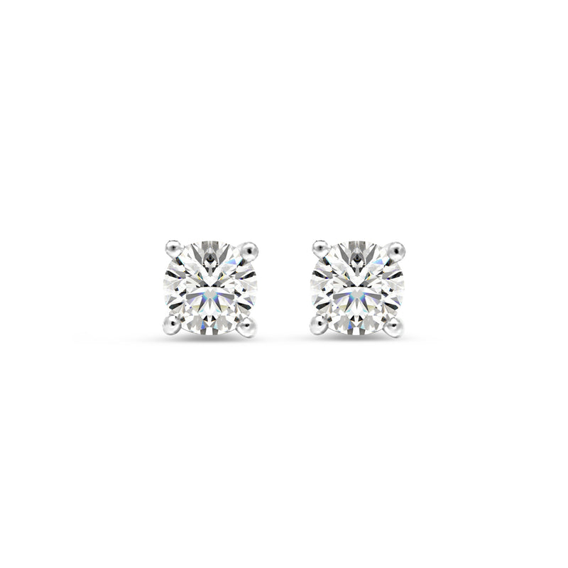 Lab Grown Diamond Screw Stud Earrings