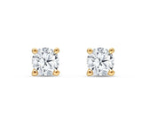 Lab Grown Diamond Screw Stud Earrings