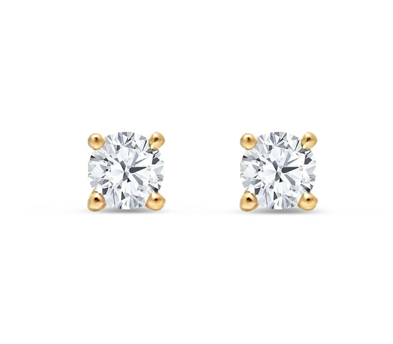 Lab Grown Diamond Screw Stud Earrings