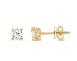 Lab Grown Diamond Screw Stud Earrings