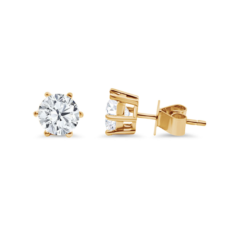 Lab Grown Diamond Stud Earrings