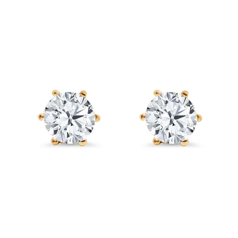 Lab Grown Diamond Stud Earrings