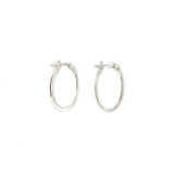 Hoop Oval Earrings