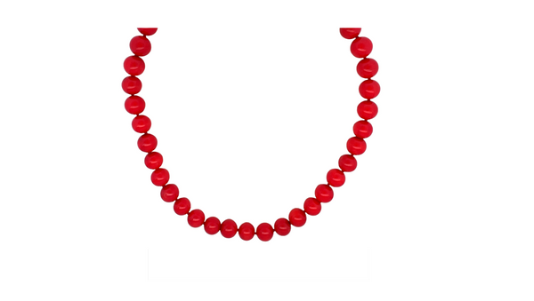 Coral Ball Necklace