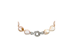 Peach Freshwater Pearl Irregular Necklace