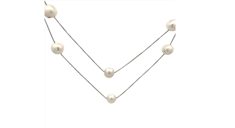 White Freshwater Pearl Necklace