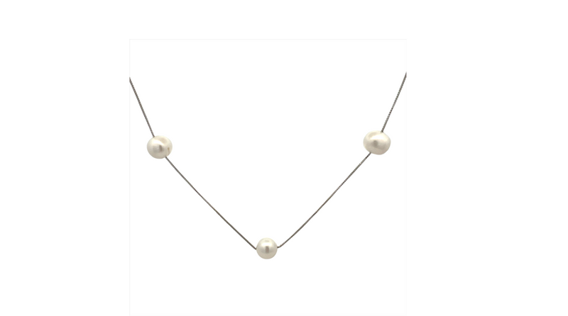 White Freshwater Pearl Necklace