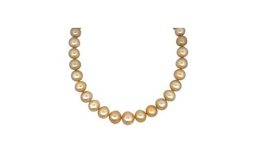 Golden South Sea Pearl Necklace