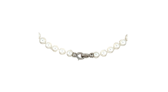 White Akoya Pearl Necklace