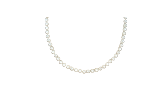 White Akoya Pearl Necklace