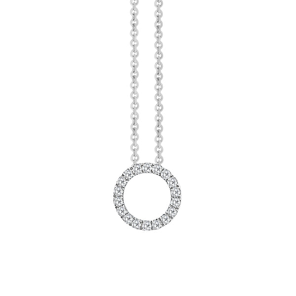 Diamond Circle Pendant