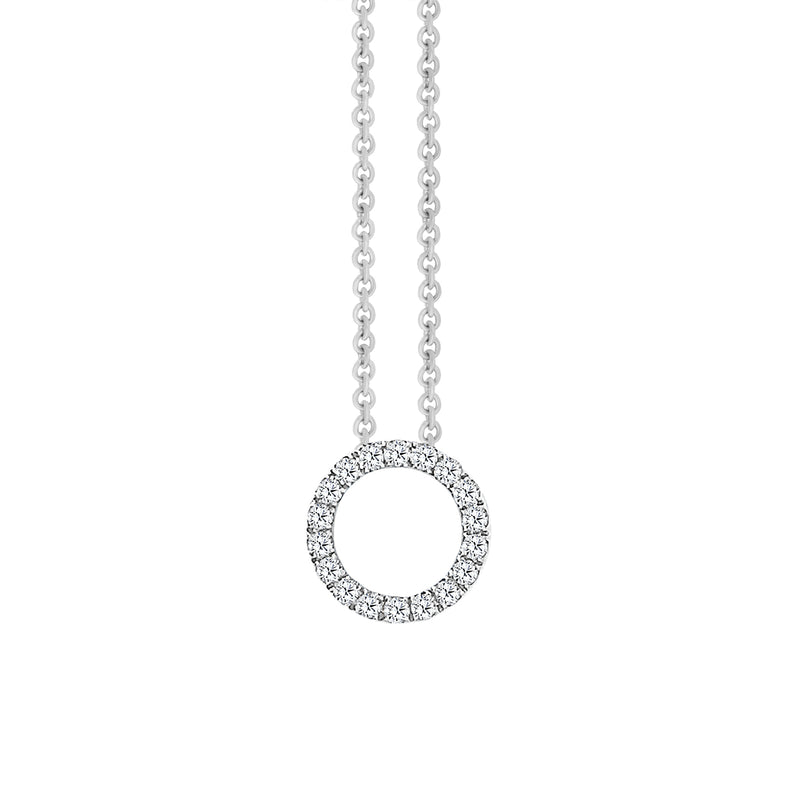 Diamond Circle Pendant