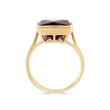 Garnet Rectangle Ring