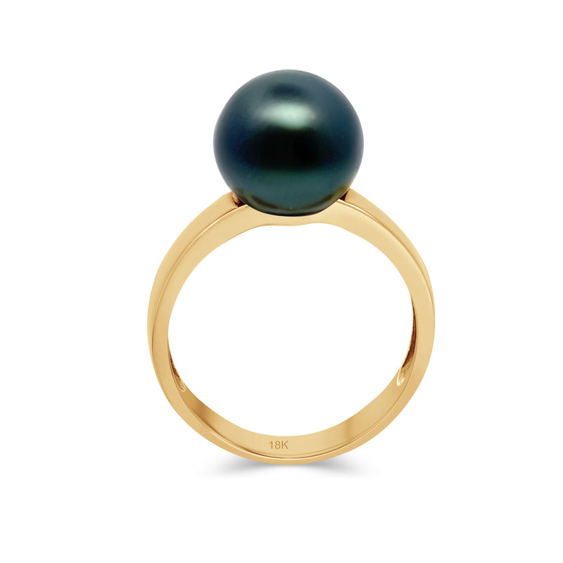 Black South Sea Pearl Ring