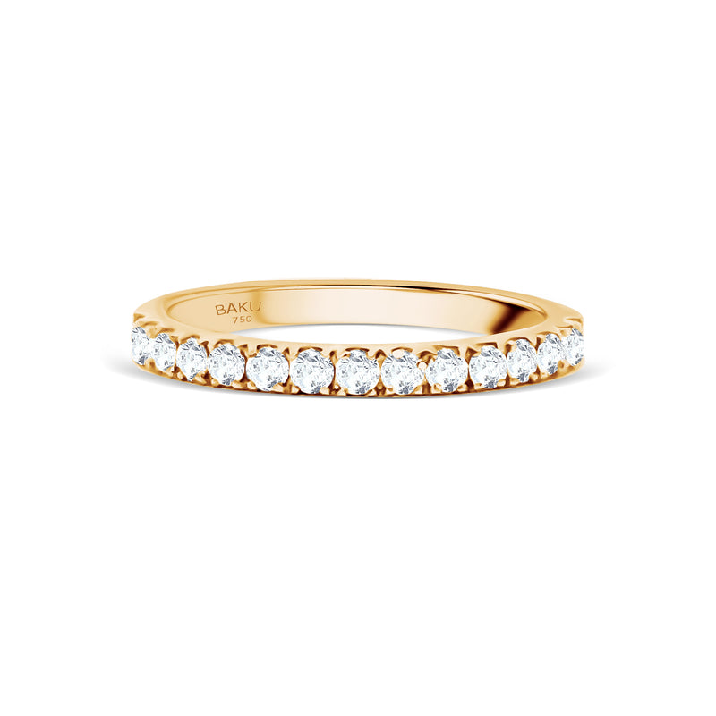 Half Eternity Diamond Ring