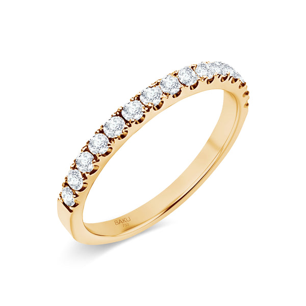 Half Eternity Diamond Ring