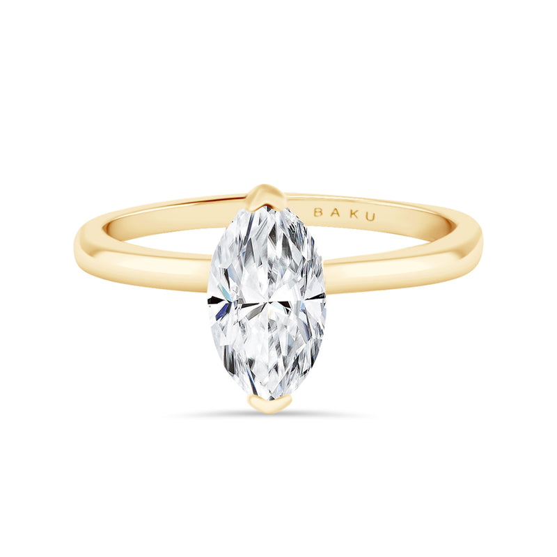 Lab Grown Diamond Marquise Engagement Ring