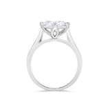 Lab Grown Oval Diamond Engagement Ring