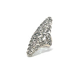 Filigree Diamond Shape Ring