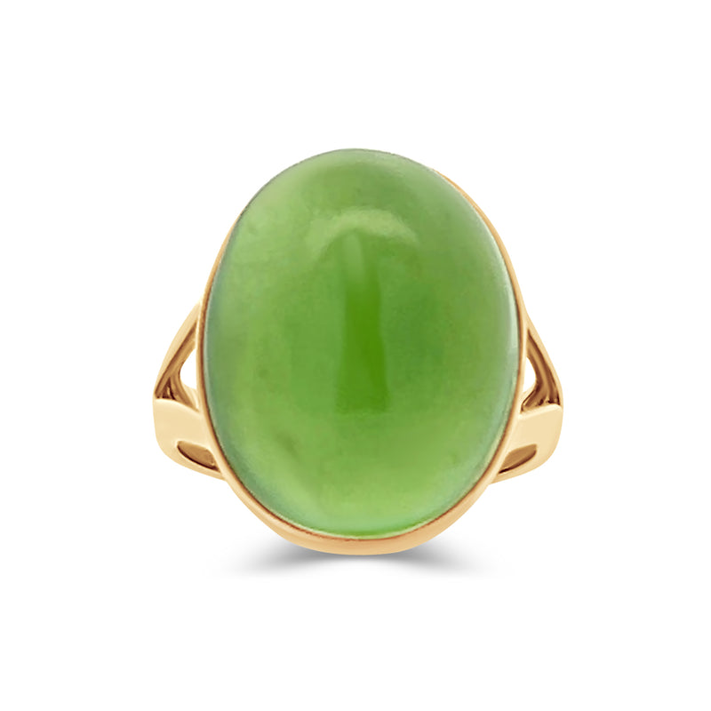 Oval Jade Ring