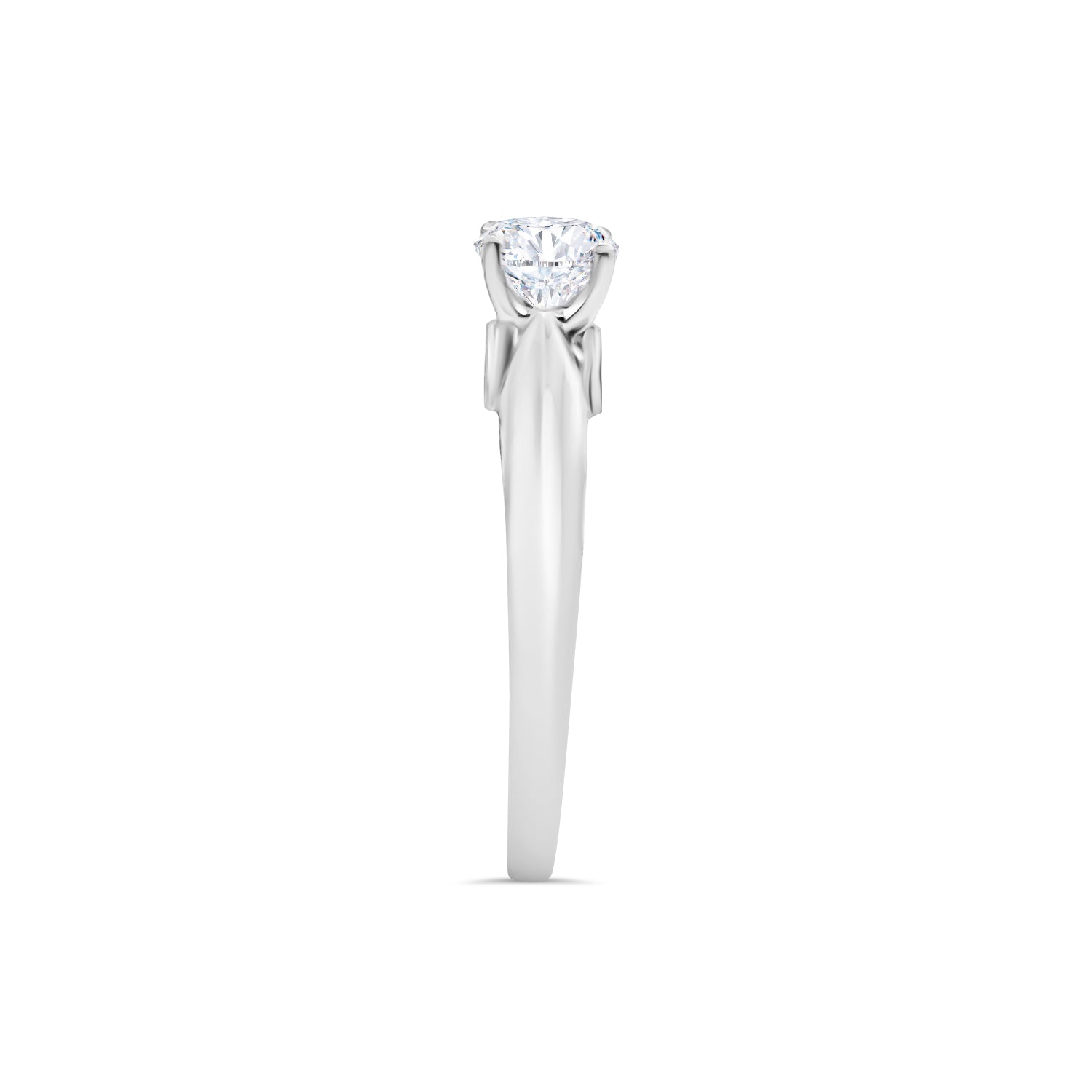 Brilliant Round Diamond Engagement Ring